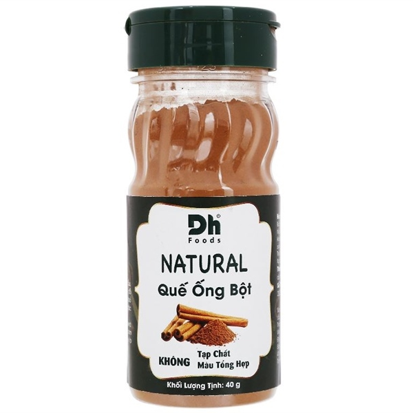 Quế Ống Bột DH Food (40g) - Hũ