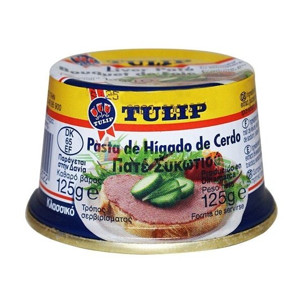 Pate Gan Heo Classic Tulip (125g) - Hộp