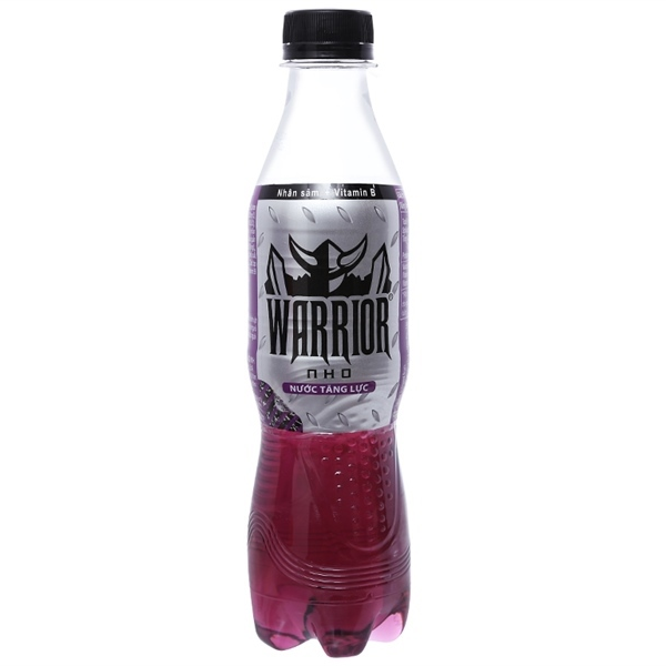 Nước Tăng Lực Vị Nho Warrior (330ml) - Chai