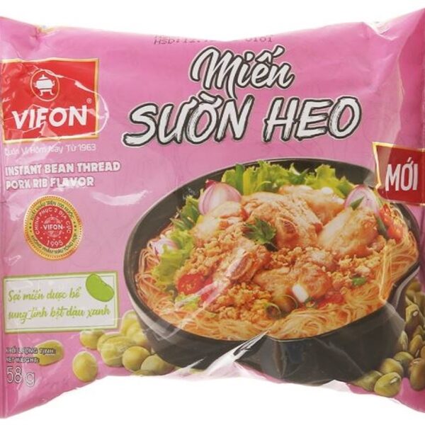 Miến Sườn Heo Vifon (58g) - Thùng