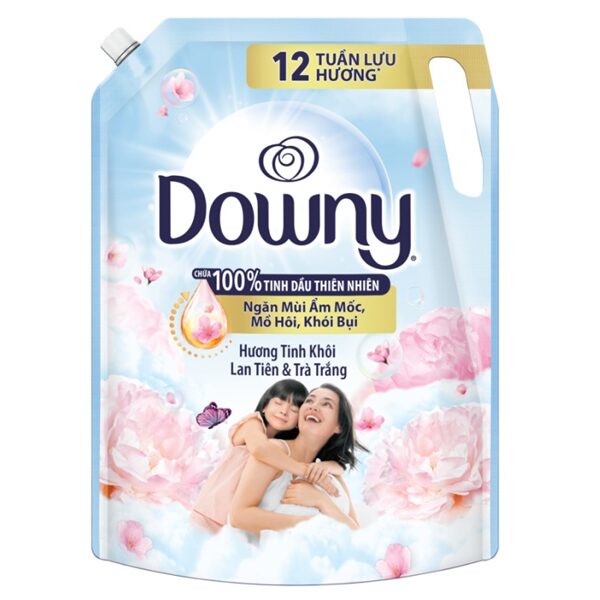 Nước Xả Vải Hương Tinh Khôi Lan Tiên & Trà Trắng Downy (2.8L) - Túi
