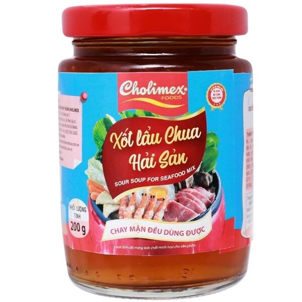 Xốt Lẩu Chua Hải Sản Cholimex (200g) - Hủ