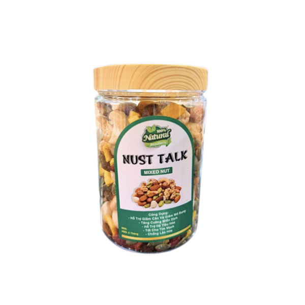 Hạt & Trái Cây Sấy Dẻo Mix Home's Farm (500g) - Hủ