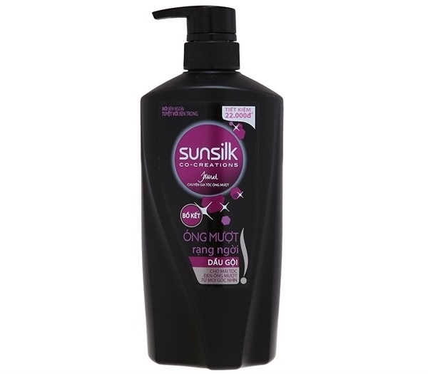 Dầu Gội Óng Mượt Rạng Ngời Sunsilk (650ml) - Chai
