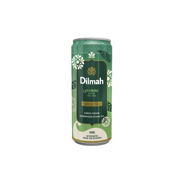 kiotviet_3fffa314694b12bcb6b5726d2d334ae6 Trà Xanh Hương Hoa Nhài Dilmah (330ml) - Lon - Ảnh 1
