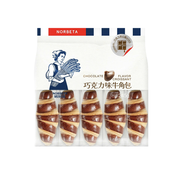 kiotviet_524d8f95efcfd0d0d427976030979a19 Bánh Sừng Bò Vị Socola Norbeta (245g) - Túi - Ảnh 1