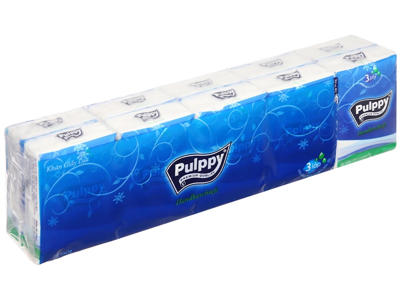 kiotviet_5c57ad599ab6faebb4f60595497ce98a Khăn Giấy Gói Bỏ Túi Pulppy (10 gói) - Lốc - Ảnh 1
