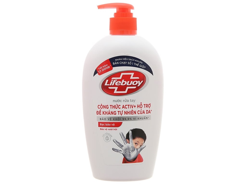 kiotviet_77ba7ac8930de897d43c82edbdf572f8 Nước Rửa Tay Lifebuoy (450g) - Bảo Vệ Vượt Trội 10 - Ảnh 1