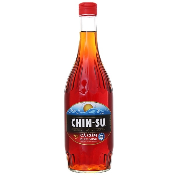 Nước Mắm Cá Cơm Biển Đông Chin Su (720ml) - Chai