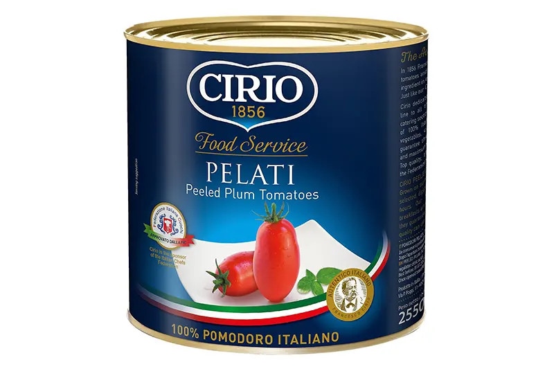 kiotviet_a44fa48d51fa4d5603f391620699bbc6 Cà Chua Bóc Vỏ Cirio (2.5kg) - Hộp - Ảnh 1