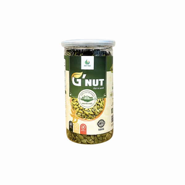 Hạt Bí Xanh Nguyên Chất G'Nut (500g) - Hộp