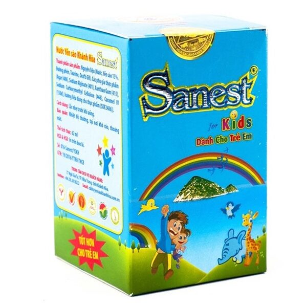 Yến Sào Cho Trẻ Em Sanest (62ml) - Hộp