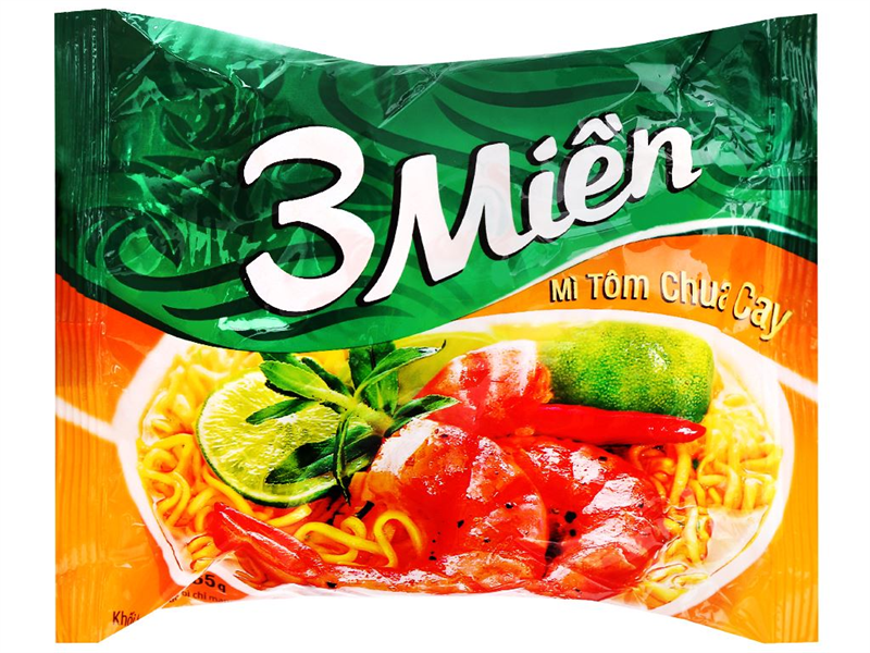 kiotviet_ae83dcf3df81593a7e7ceac3179cb8f6 Mì Tôm Chua Cay 3 Miền (65g) - Ảnh 1
