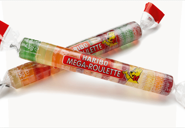 Kẹo Dẻo Mega-Roulette Haribo (45g) - Cây