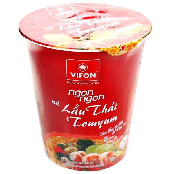 Mì Lẩu Thái Tomyum Vifon (60g) - Ly