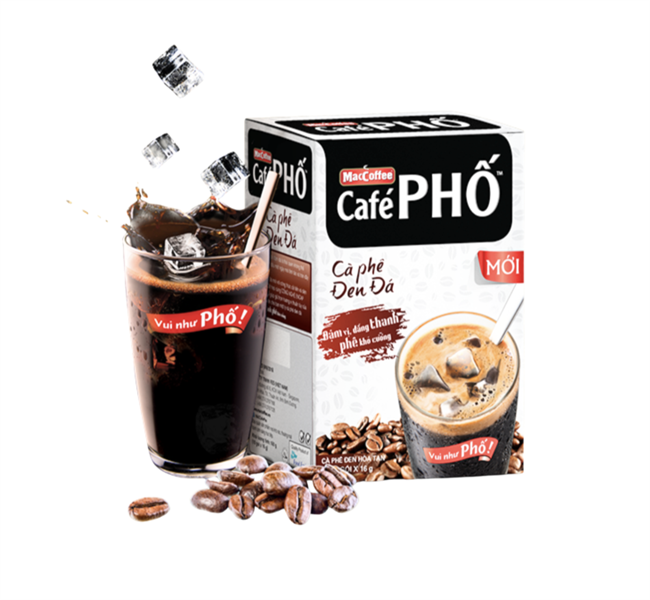 kiotviet_d5d8b956dba52c91ee021904900a8382 Cà Phê Phố Đen Đá MacCoffee (800g) - Gói - Ảnh 1