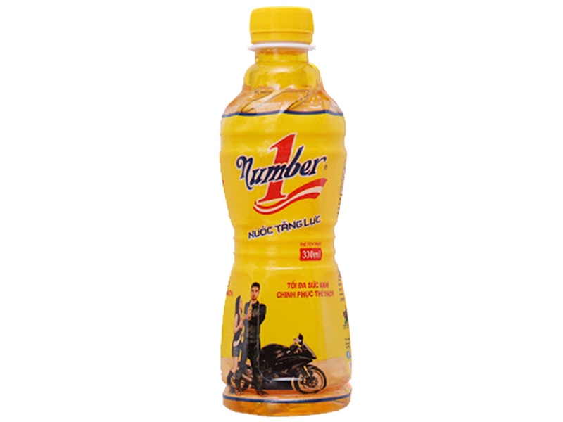 kiotviet_e5d8a38e07b8c9cf715ffb6d734fd245 Nước Tăng Lực Number 1 (330ml) - Chai - Ảnh 1