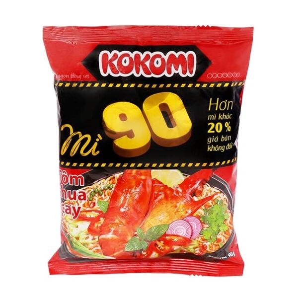 Mì Tôm Chua Cay Kokomi (90g) - Gói